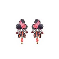 Earrings Ayala Bar Woman Rosy Clay in Metal Alloy Cristallo R2326